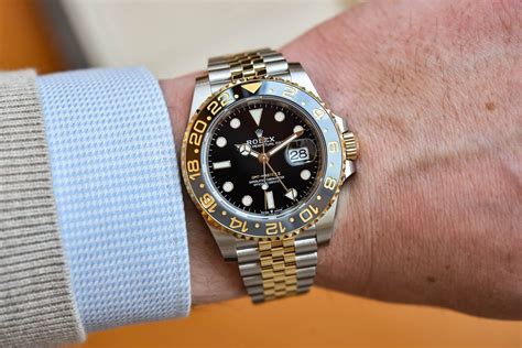 rolex gmt ii leather|rolex gmt ii review.